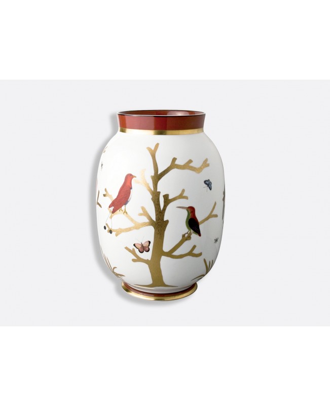 Bernardaud - Aux Oiseaux - Toscan Vase - 33.5 cm