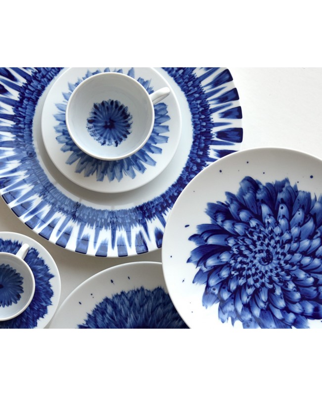 Bernardaud - IN BLOOM - Deep Oval Platter 39cmx28cm
