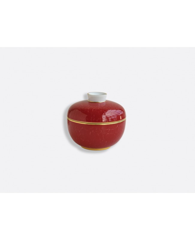 Bernardaud - Rouge Empereur - Soup Bowl With Cover