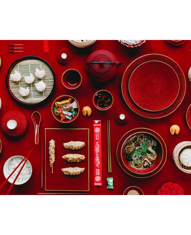 Bernardaud - Rouge Empereur - Soup Bowl With Cover