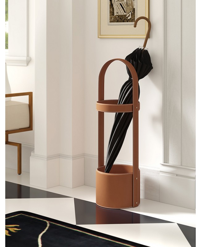 Ralph Lauren - Brennan Saddle Leather Umbrella Stand