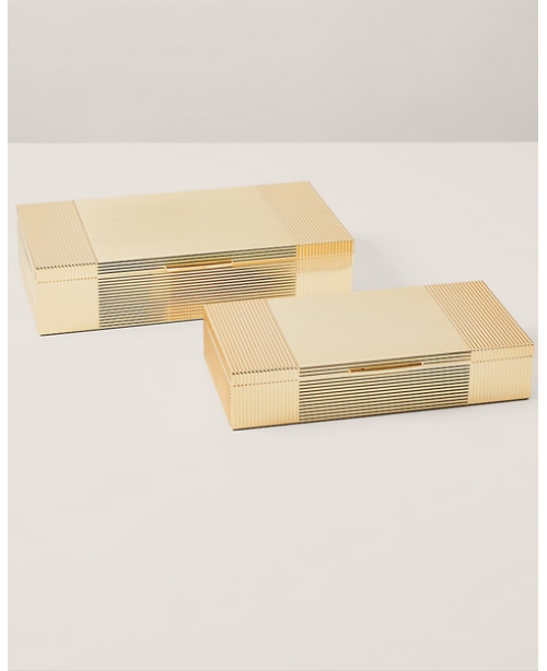 Ralph Lauren - Luke Brass-Plated Box
