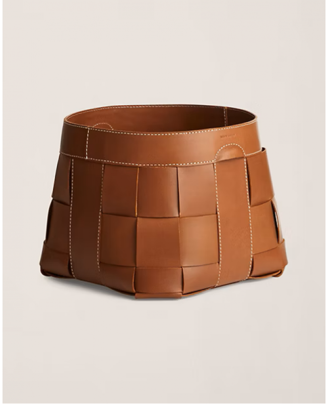 Ralph Lauren - Hailey Saddle Leather Basket