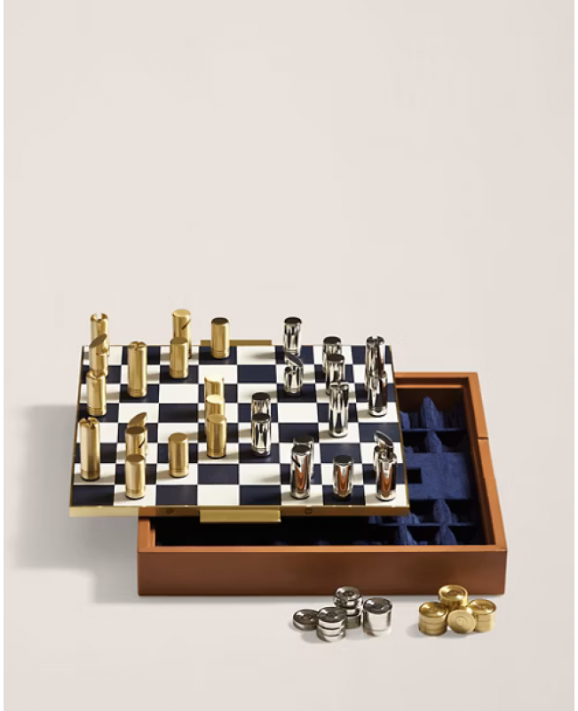 Ralph Lauren - Fowler Chess and Draughts Set