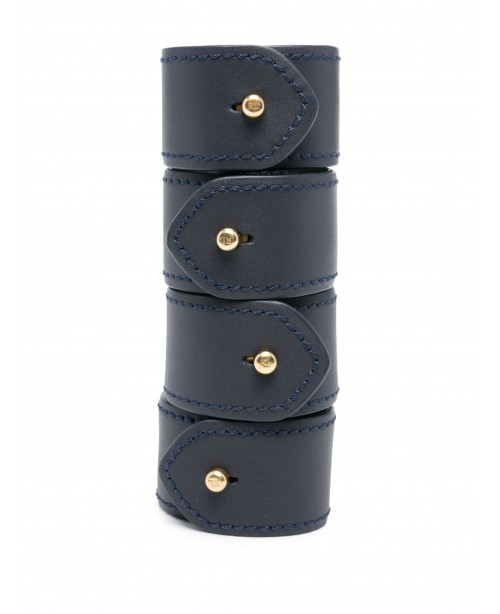 Ralph Lauren - Wyatt Navy Leather Napkin...