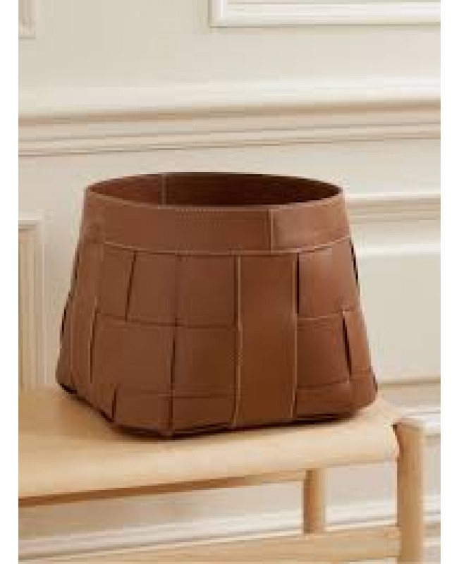 Ralph Lauren - Hailey Saddle Leather Basket