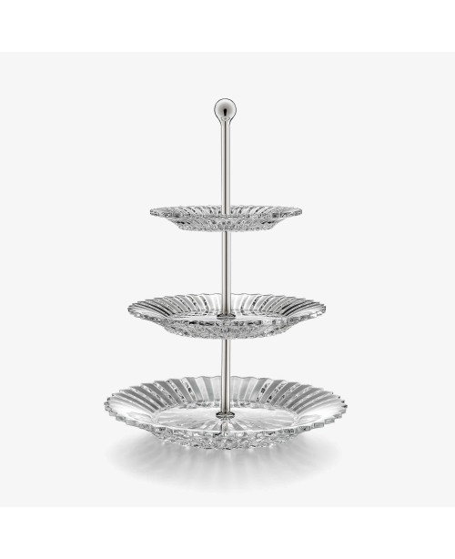 Baccarat - Mille Nuits 3 Tier Pastry Sta...