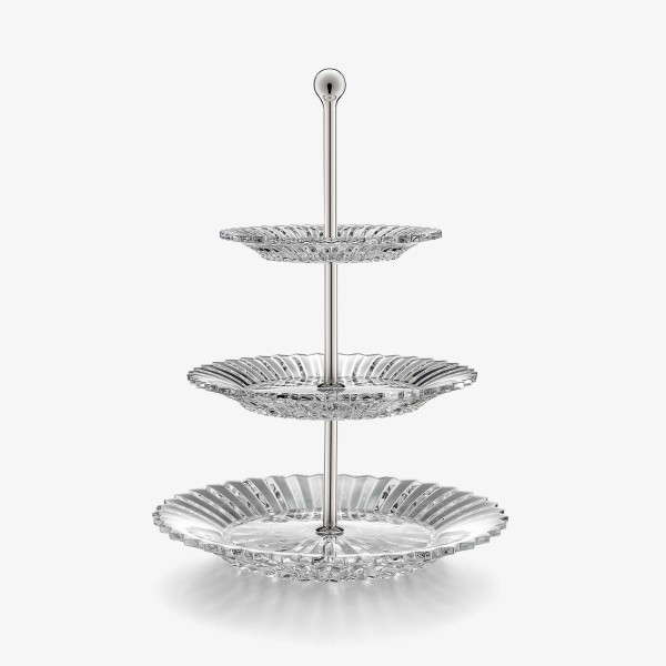Baccarat - Mille Nuits 3 Tier Pastry Sta...