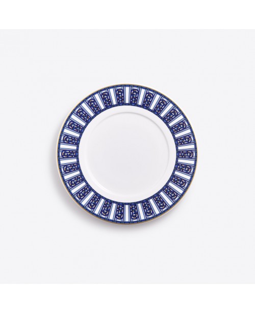 Baccarat - Arcadia Blue Dessert Plates S...