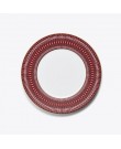 Baccarat - Arcade Dinner Plate S/2 - Red