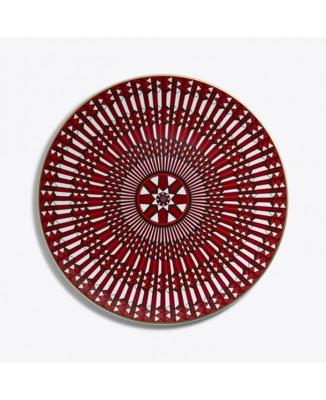 Baccarat - Arcade Presentation / Serving Plate - Red