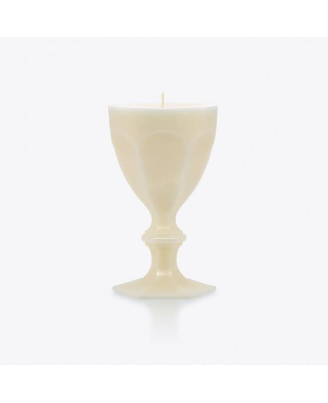 Baccarat - Harcourt Wax Glass Candle - Ivory  Baccarat - Harcourt Wax Glass Candle - Ivory