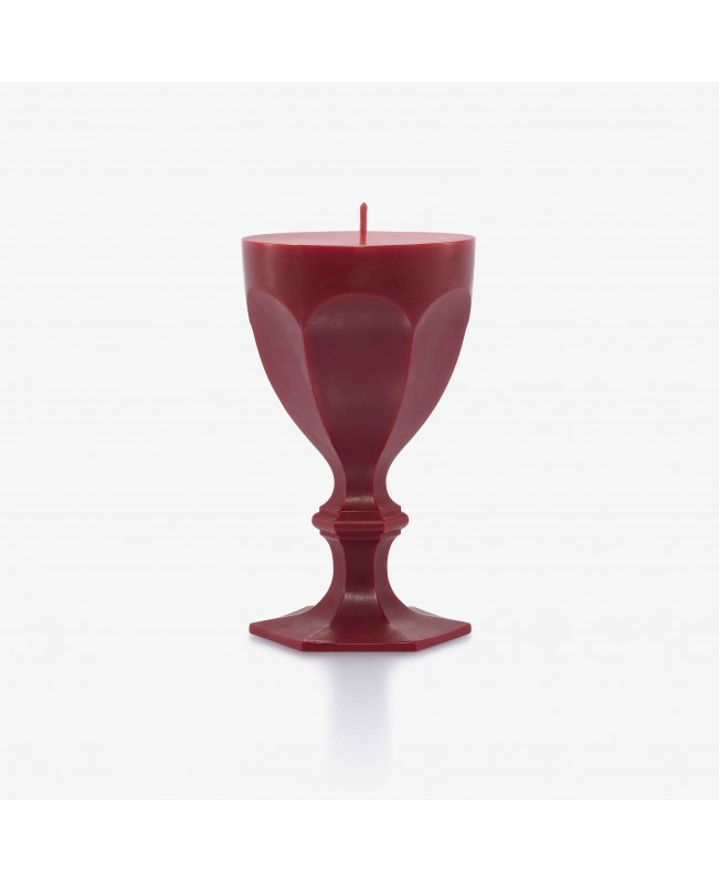 Baccarat - Harcourt Wax Glass Candle - Red
