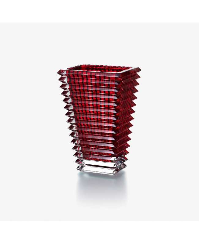 Baccarat - Eye Rectangular Vase 200 - Red
