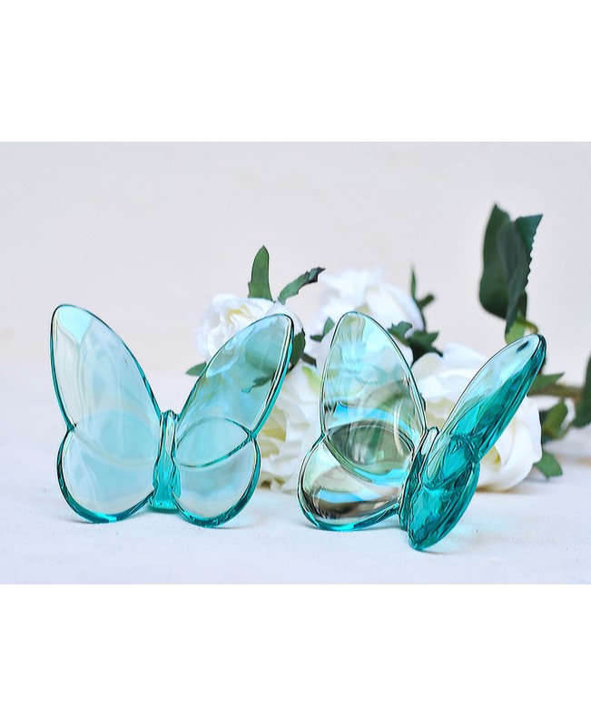 Baccarat - Ornaments - Papillon Turquoise