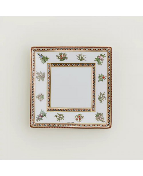 Hermes - Cheval d'Orient Square Plate N2