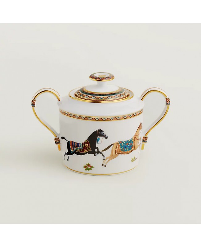Hermes - Cheval d'Orient Sugar Bowl 