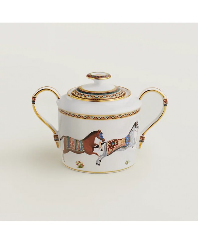 Hermes - Cheval d'Orient Sugar Bowl 