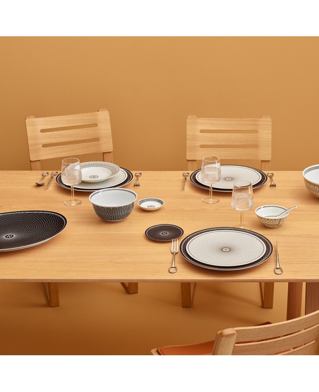 Hermes - H Deco Dessert Plate N2 S/2