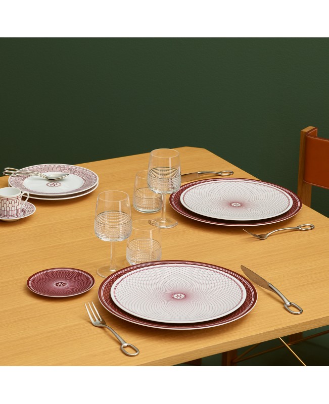 Hermes - H Deco Dessert Plate N2 S/2