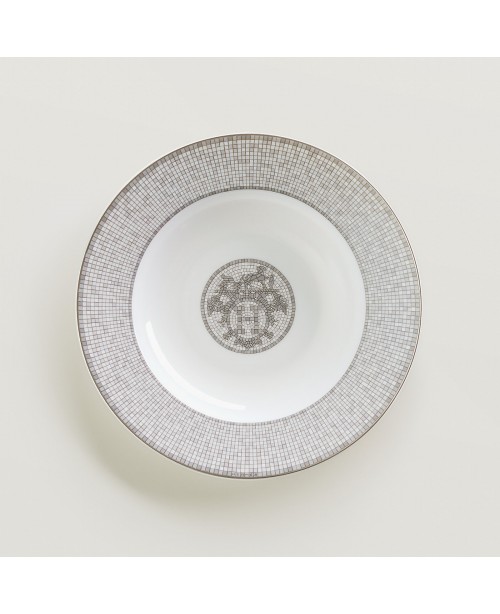 Hermes - Mosaique Au24 Platine Soup Plat...