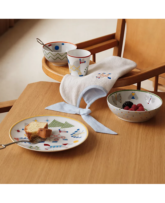 Hermes - Animaux Nattes set of 4 pieces