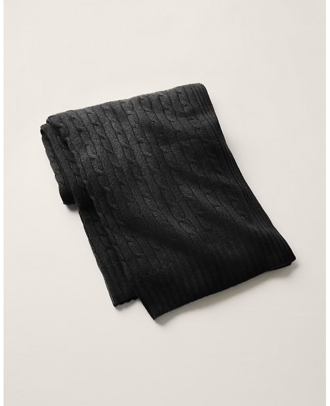 Ralph Lauren - Cashmere Navy Throw Blanket