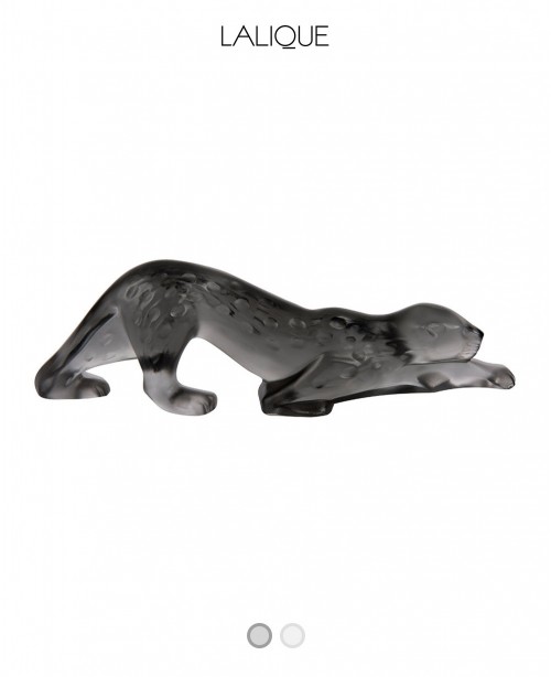 Zeila Panther Crystal Sculpture -  Small...