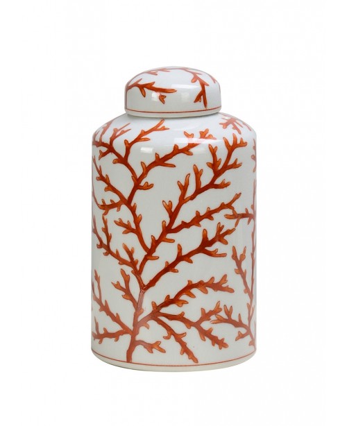 Coral Cannister 22cm - Fancy