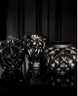Lalique - Tourbillons Vase Black