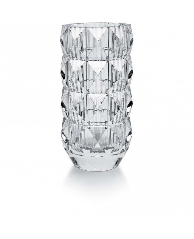 Louxor Clear Round Vase (Baccarat) 