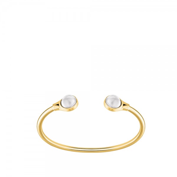 Lalique Jewelry - Cabochon Bangle Clear ...