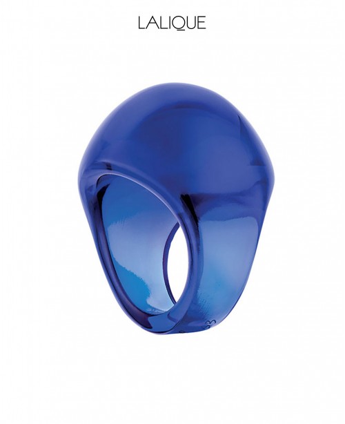 Cabochon Ring - Cap-Ferrat Blue (Lalique...