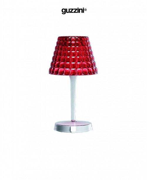Tiffany Cordless Table Lamp Red (Guzzini...