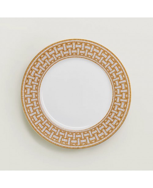 Hermes - Mosaique Au 24 Gold Dinner Plat...
