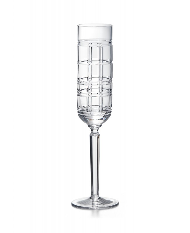 Ralph Lauren - Hudson Plaid Champagne Flute