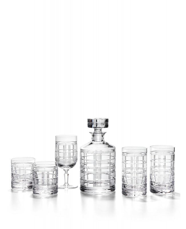 Ralph Lauren - Hudson Plaid Highballs (Set of 2)