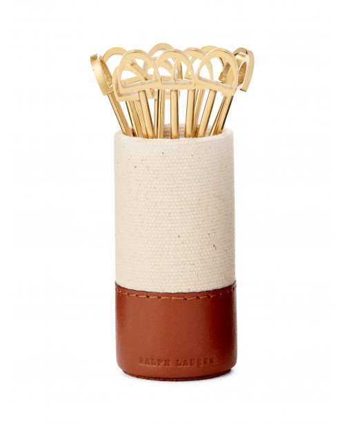 Ralph Lauren - Garrett Saddle Cocktail P...