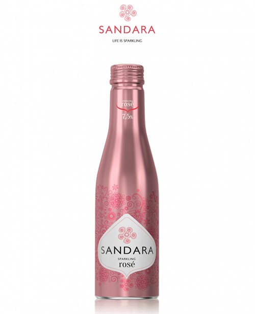 Rose Sparkling Wine 25 cl (Sandara)