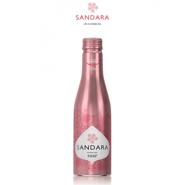 Rose Sparkling Wine 25 cl - Sandara