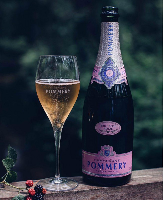 Champagne Brut Rose 75cl - Pommery