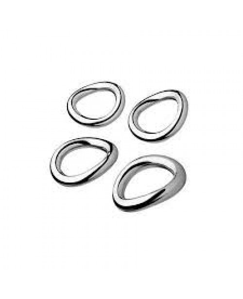 Christofle - Vertigo Napkin Rings Set of...