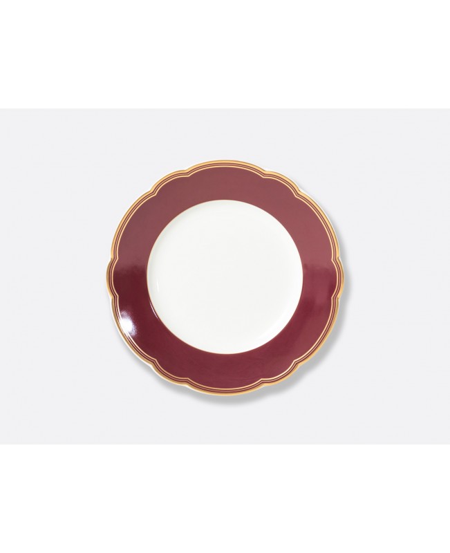 Bernardaud - Pompadour Dessert Plate Grenat S/2